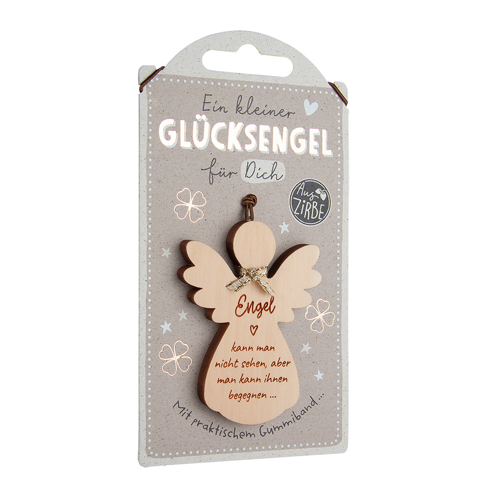 LuckyAngels - Engel aus Zirbe: "Engel kann..."