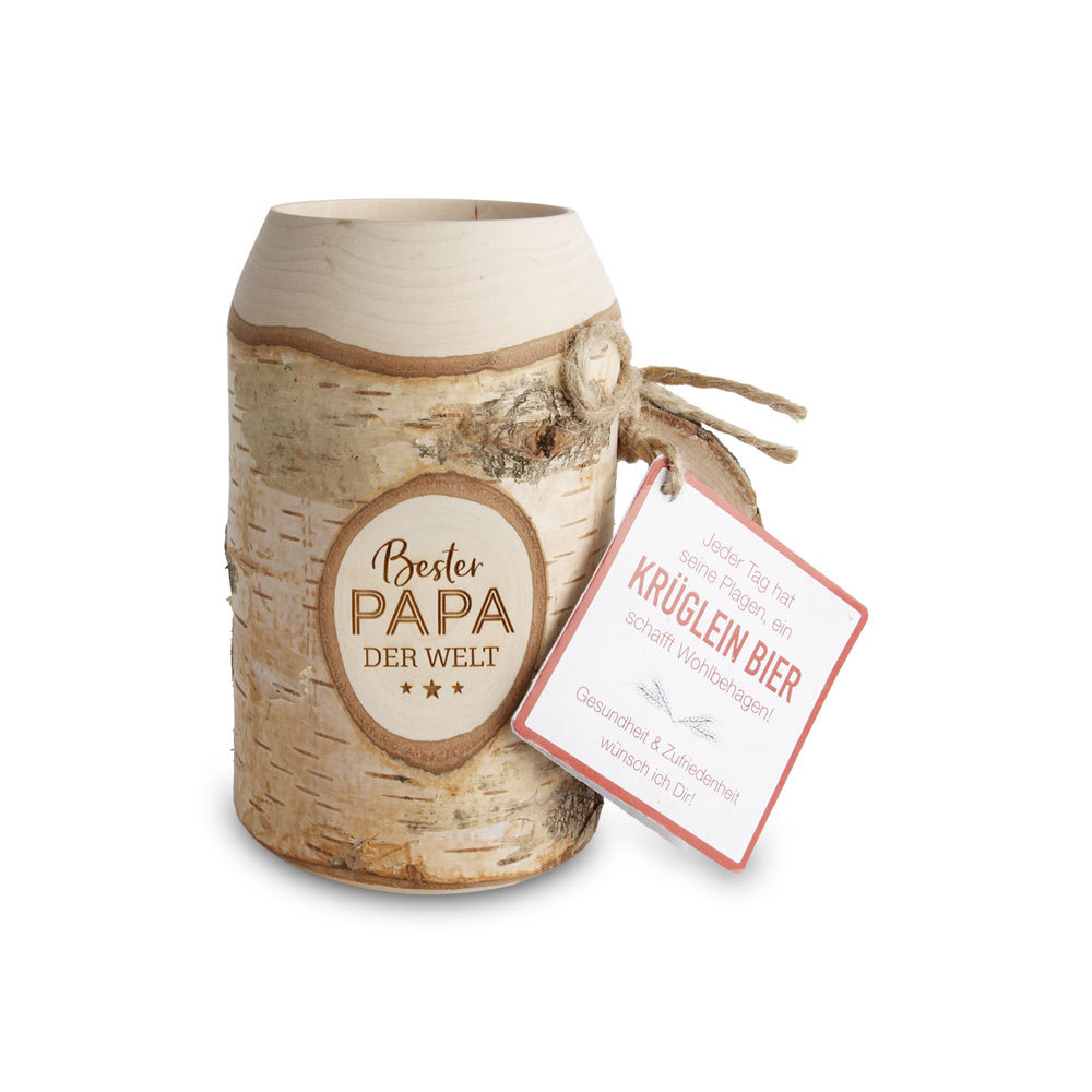 Bierkrug 0,4 ltr "Bester Papa der Welt"