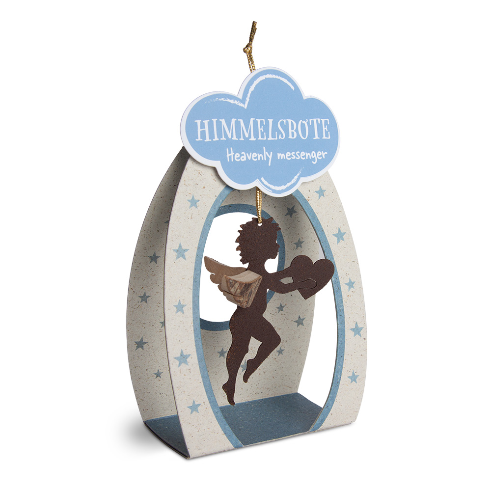 Himmelsbote - Rost-Engel mit Herz