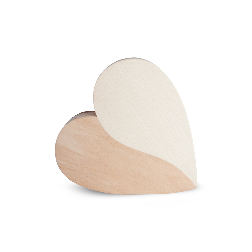 Rindenherz Yin-Yang Gr. 1: "Wir sind so stolz..."