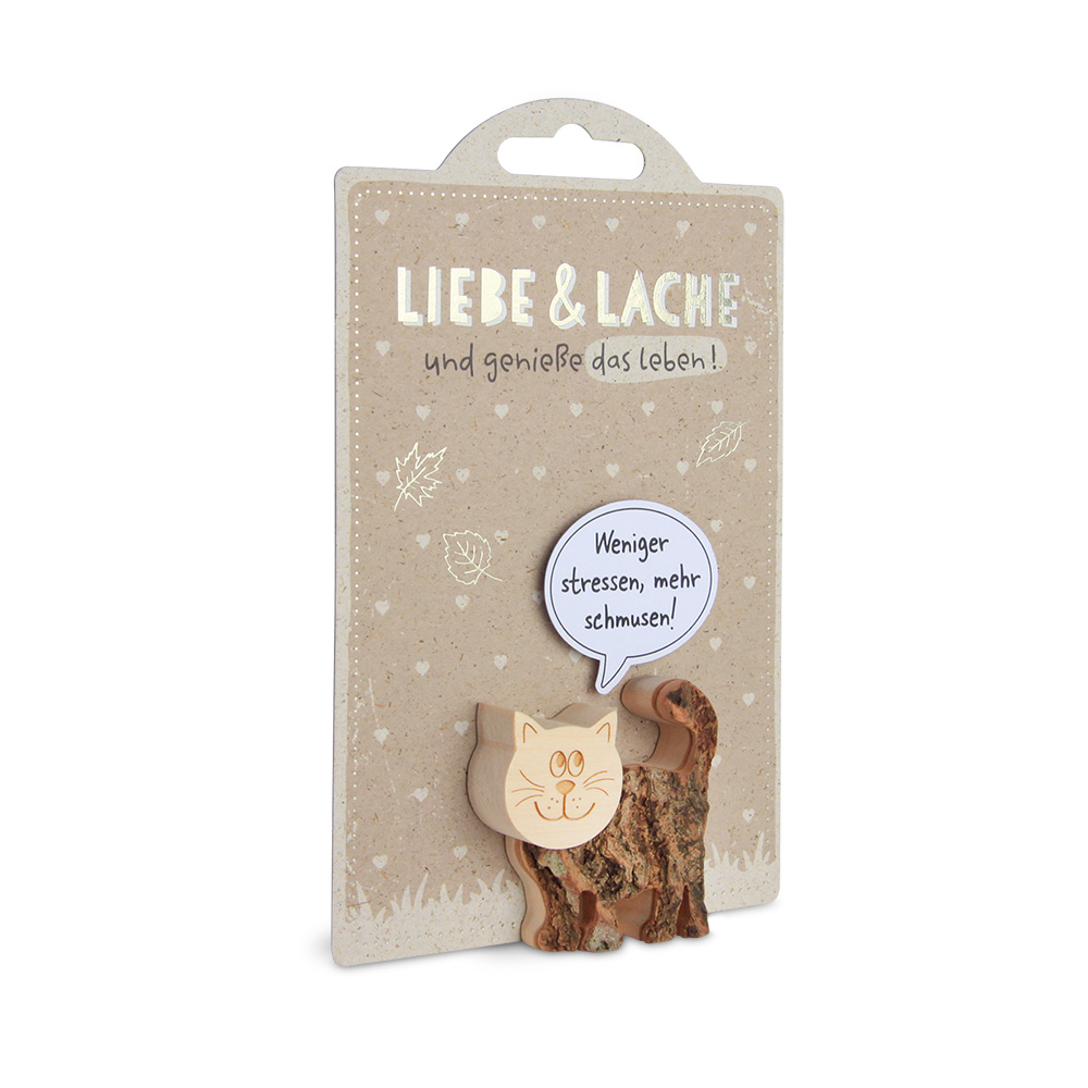 HappyAnimals - Liebe, Lache…, Katze: "Weniger..."