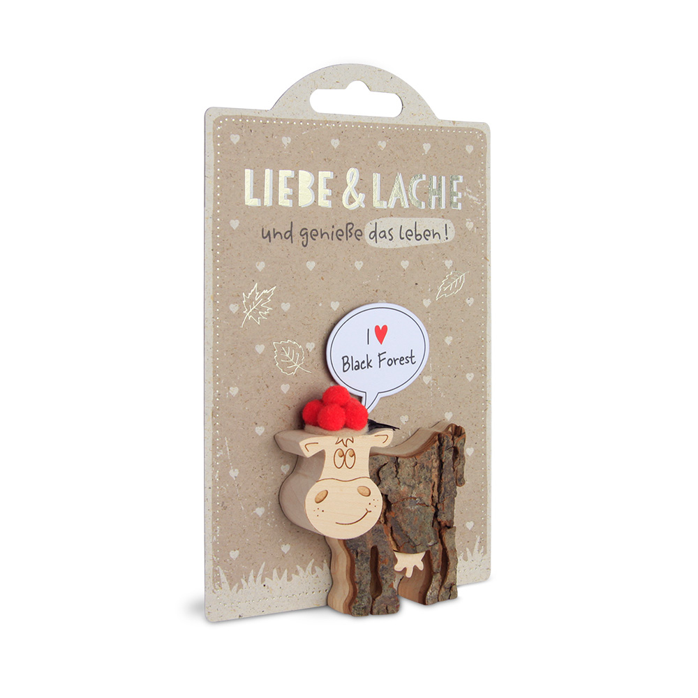 HappyAnimals - Liebe, Lache…, Kuh: "Black Forest"
