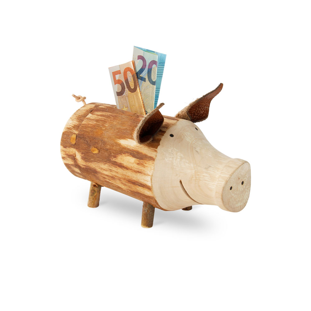 Sparschwein Rudi Gr. 0 ohne Rinde