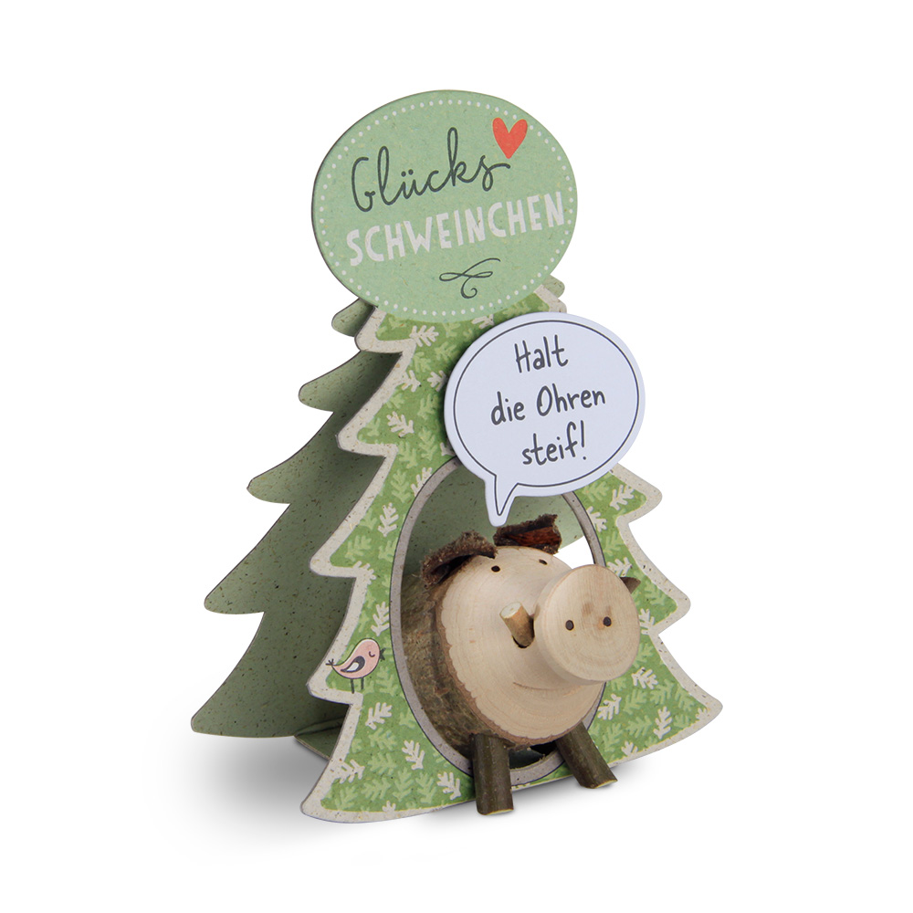 Glücksschweinchen Wildschweinchen: "Halt die..."
