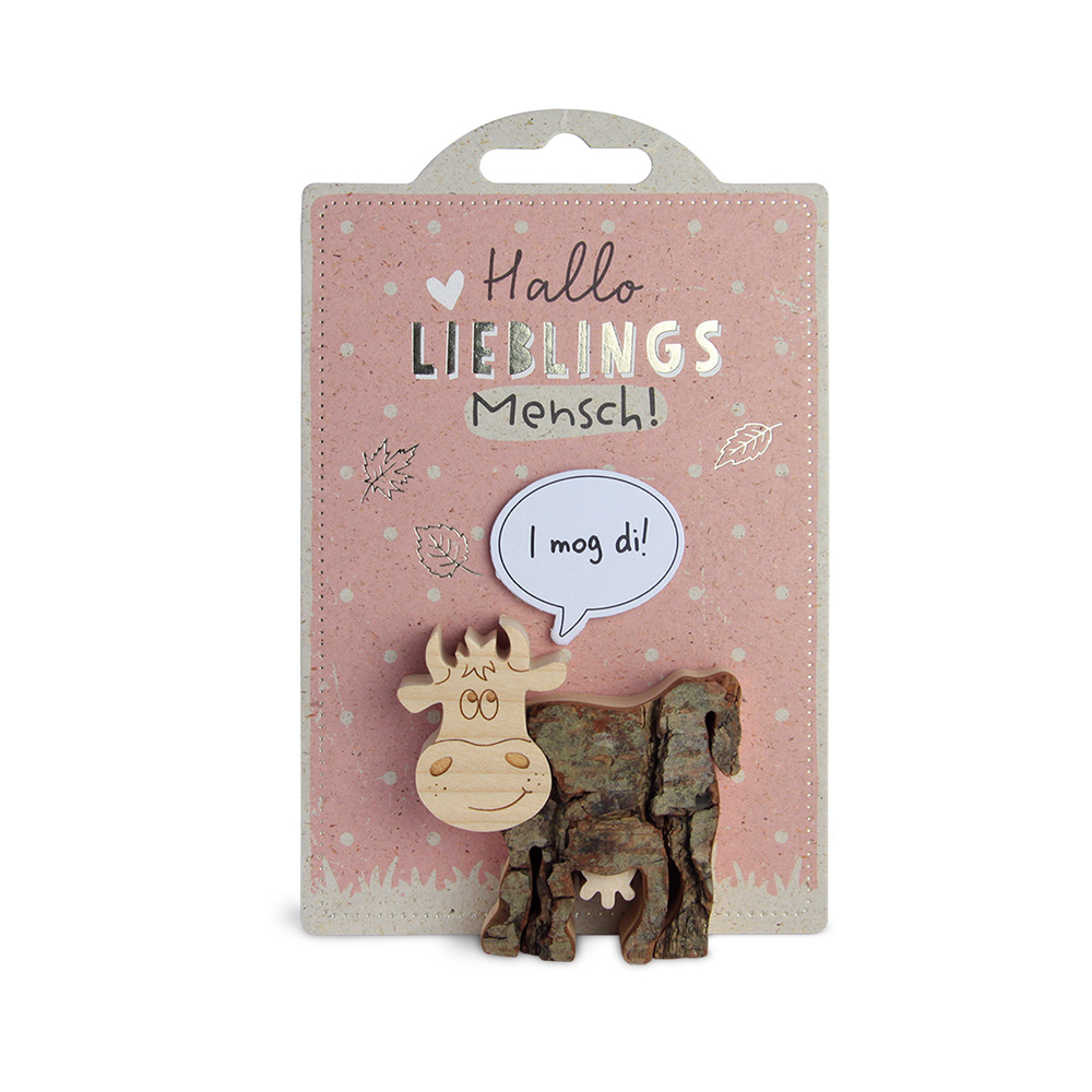 HappyAnimals - Lieblings..., Kuh: "I mog di!"