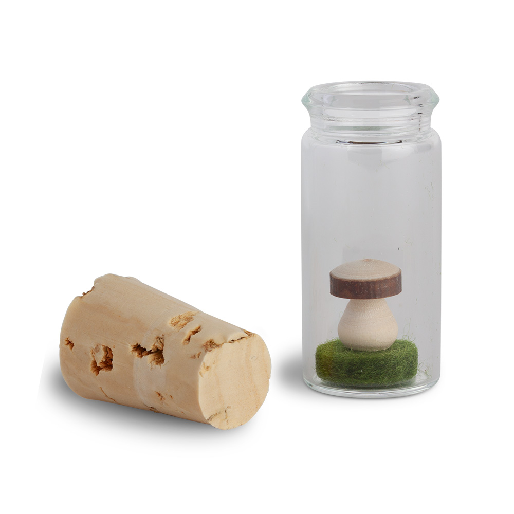 Glückspilz im Miniglas