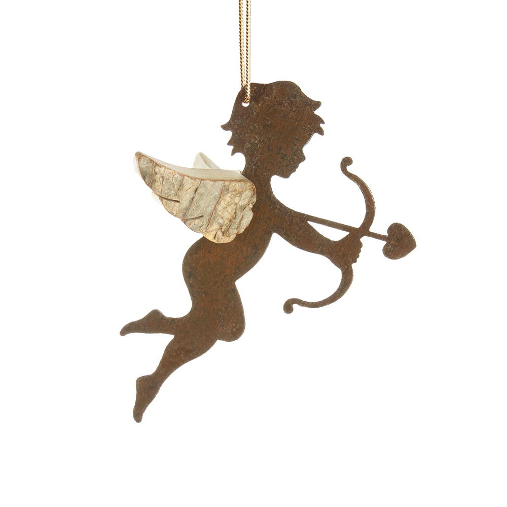 Himmelsbote mit Pfeil und Bogen