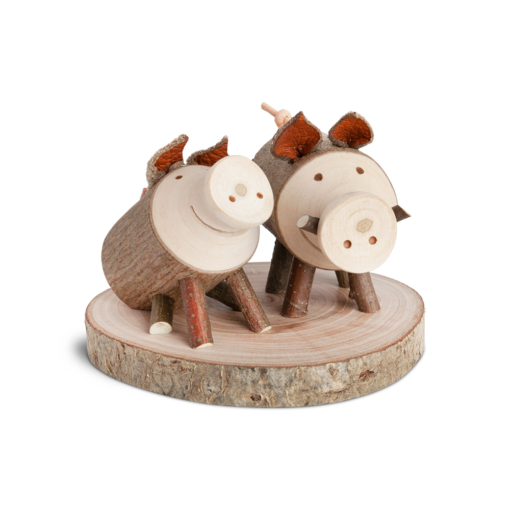 Glückliche Schweine Trudie und Borstel