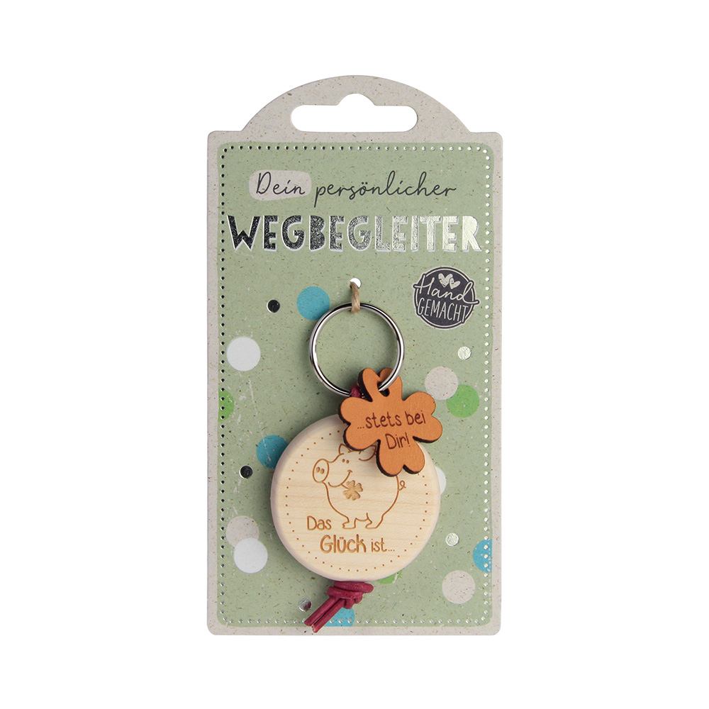 LuckyKeys: Glücksschwein "Das Glück ist…"