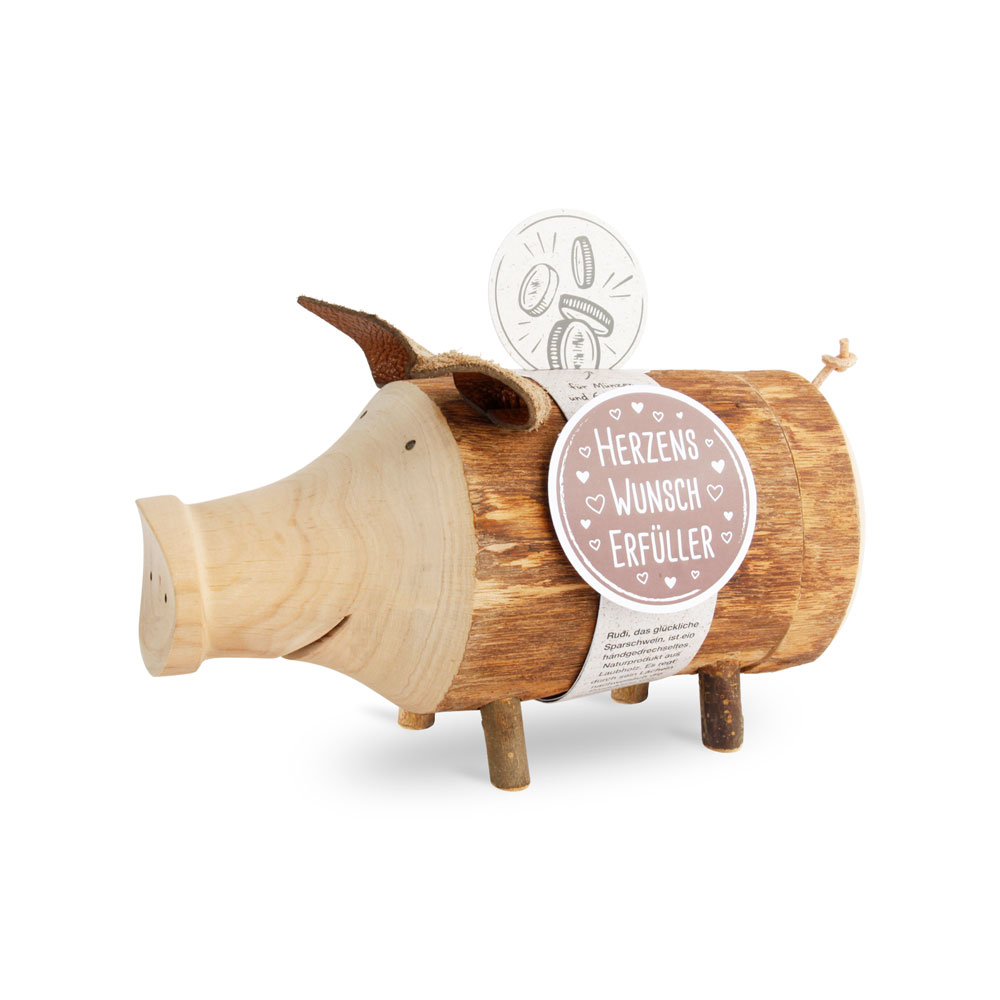 Sparschwein Rudi Gr. 1 ohne Rinde