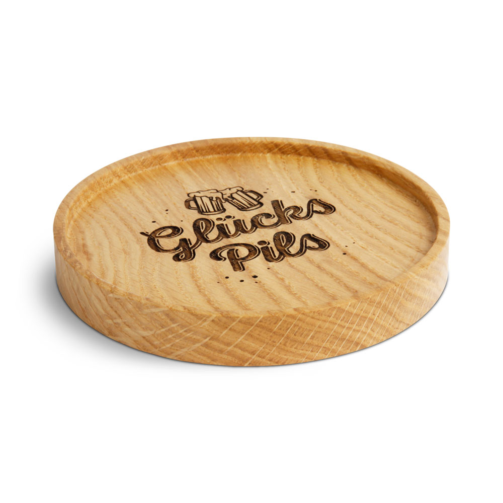 Untersetzer "Glücks Pils"