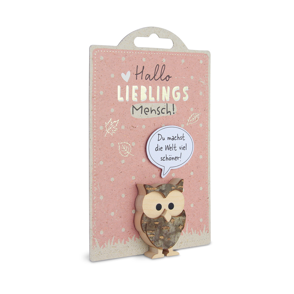 HappyAnimals - Lieblings..., Eule: "Du machst…"