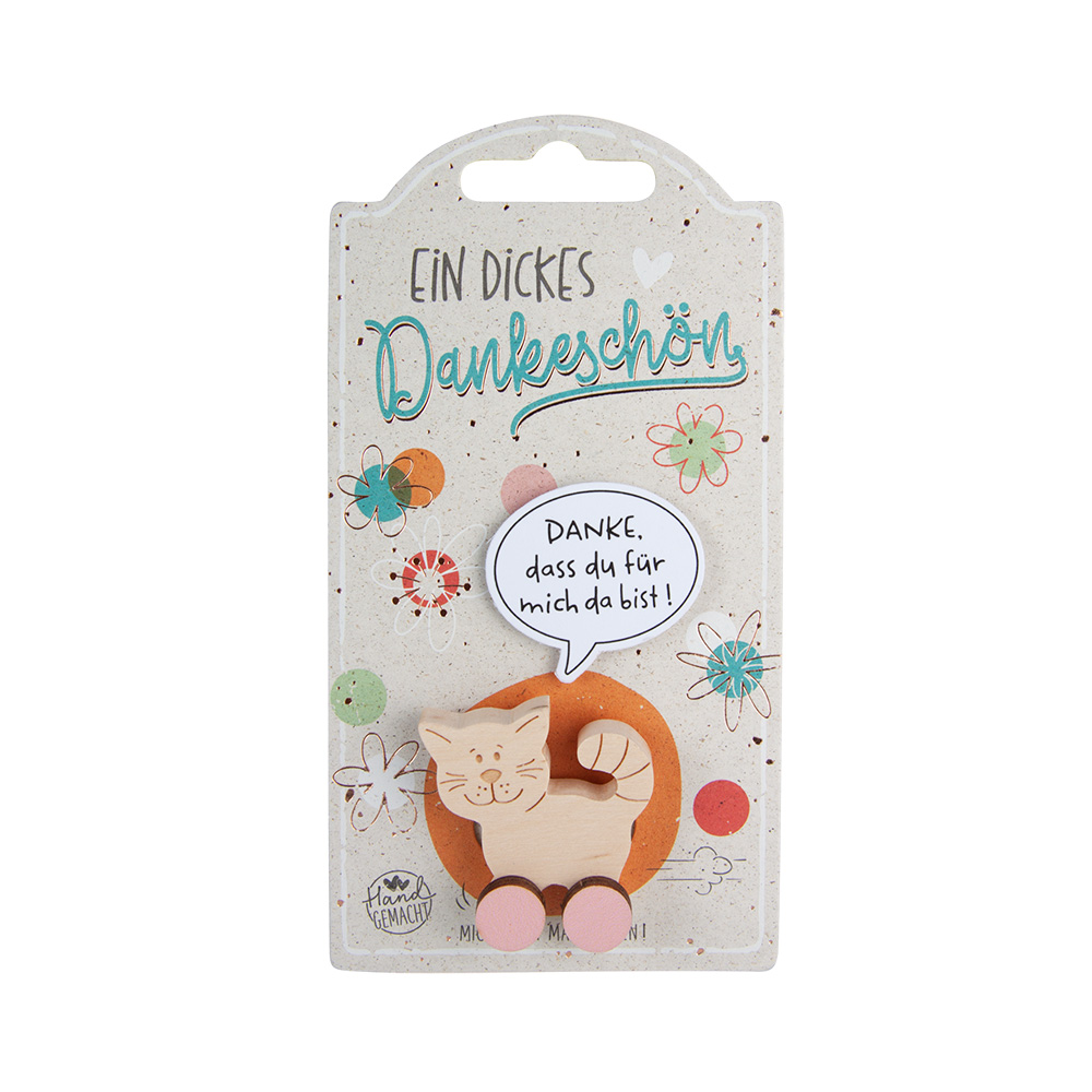 Rollies B - Dankeschön: Katze "DANKE, dass du..."