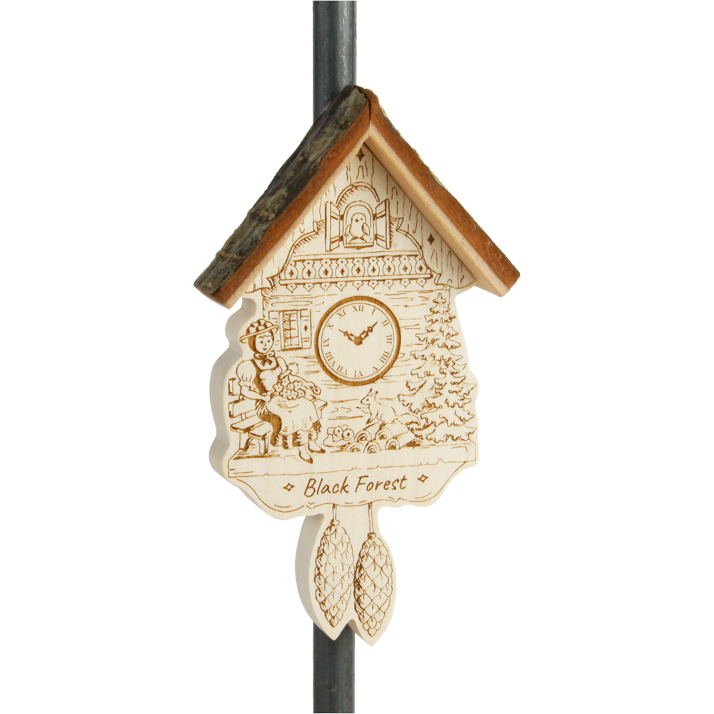 Kuckucksuhr mit Magnet "Black Forest"