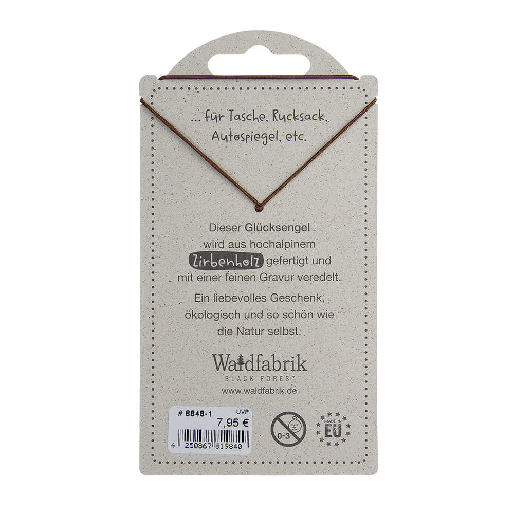 LuckyAngels - Engel aus Zirbe: "Immer für Dich..."