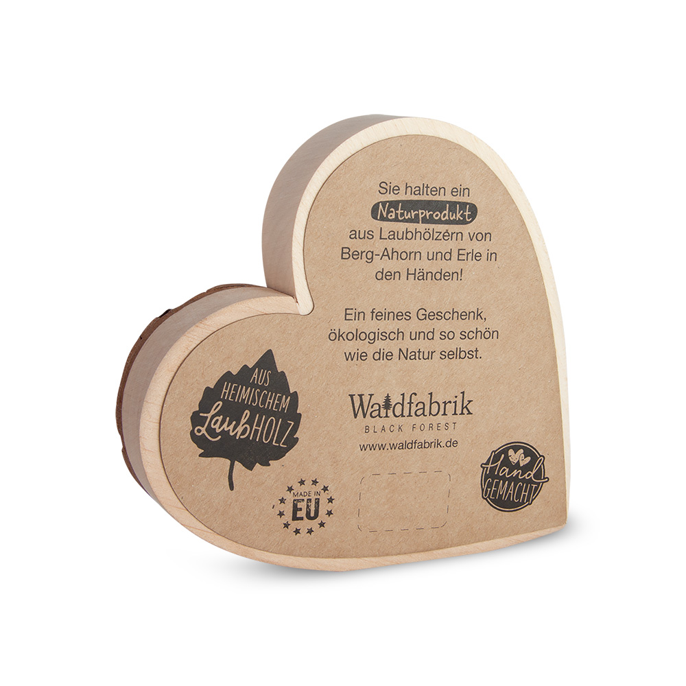 Rindenherz Yin-Yang Gr. 2