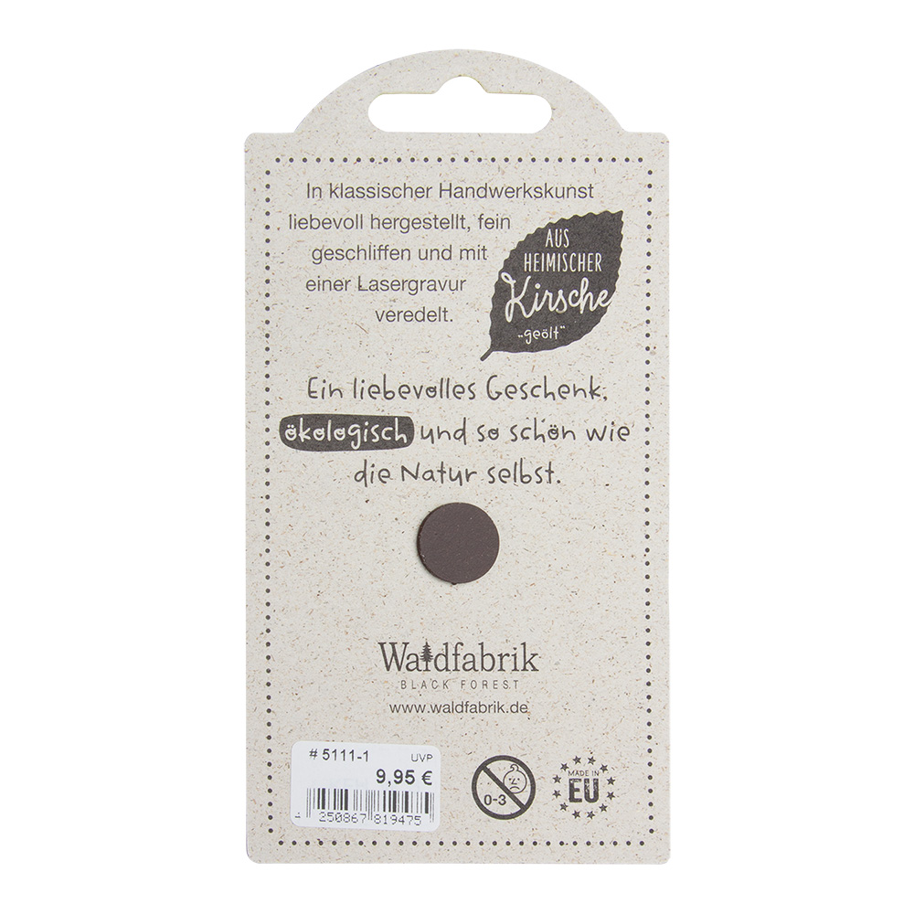 LovelyHearts - mit Magnet: "Sei lieb zu dir!"