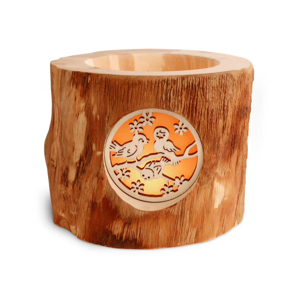 Stimmungsleuchter Gr. 1 ohne Rinde, 3 Jahresm...