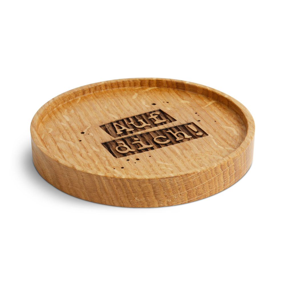 Untersetzer "Auf dich!"