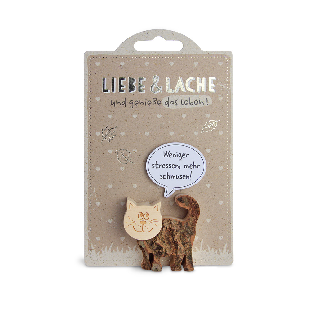 HappyAnimals - Liebe, Lache…, Katze: "Weniger..."