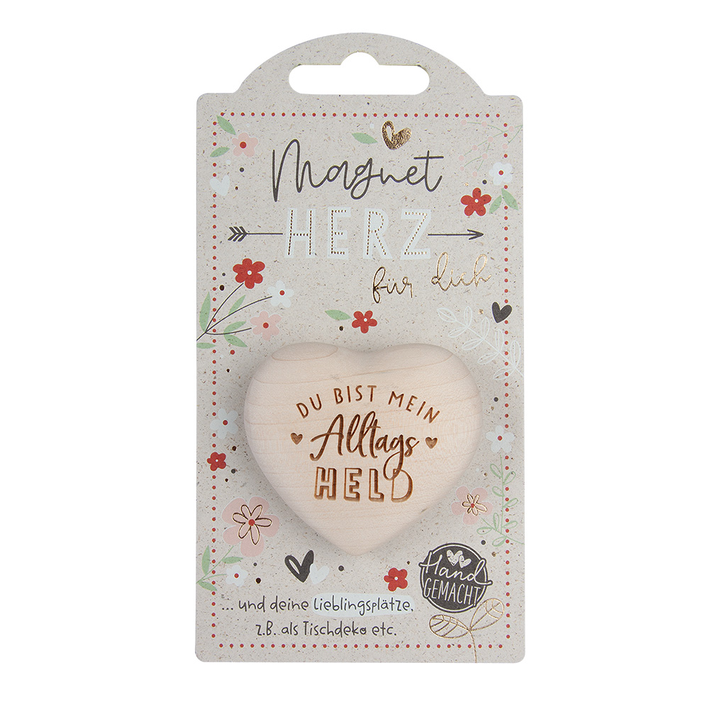 LovelyHearts - mit Magnet: "Du bist mein..."