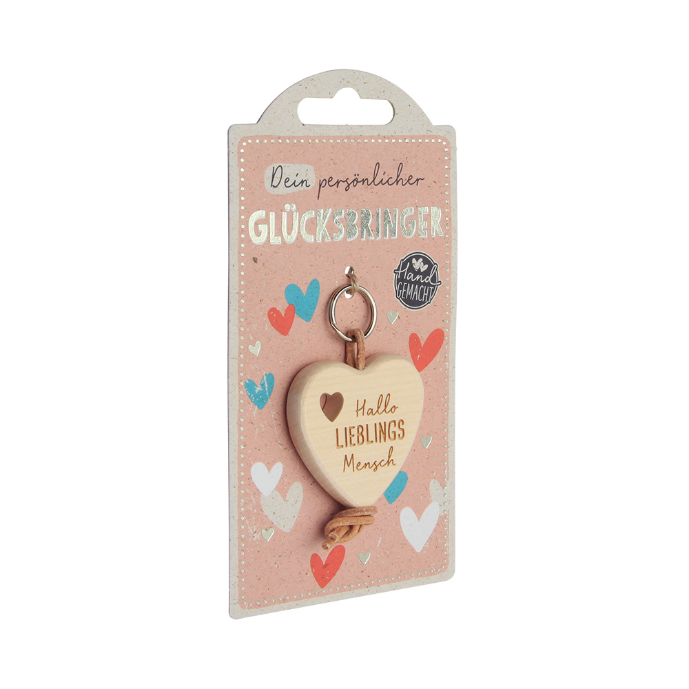 LuckyKeys: Herz "Hallo Lieblings..."