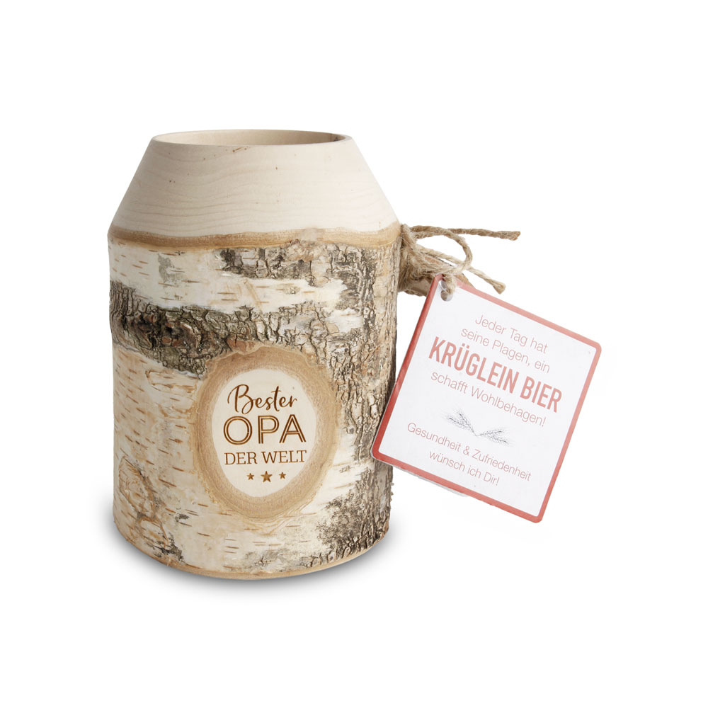 Bierkrug 0,4 ltr "Bester Opa der Welt"
