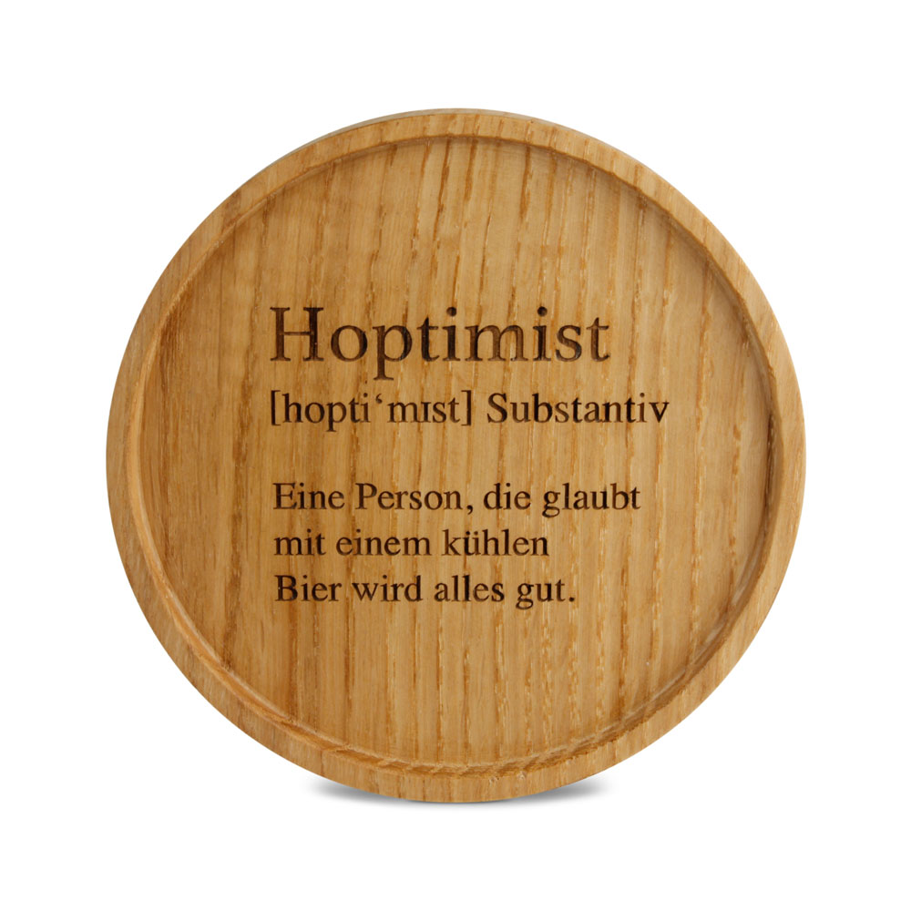 Untersetzer "Hoptimist"