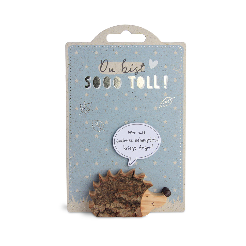 HappyAnimals - Du bist..., Igel: "Wer was..."