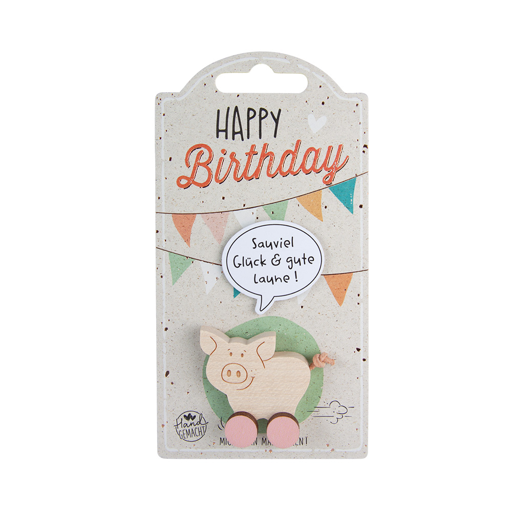 Rollies B - Happy...: Schwein "Sauviel Glück..."