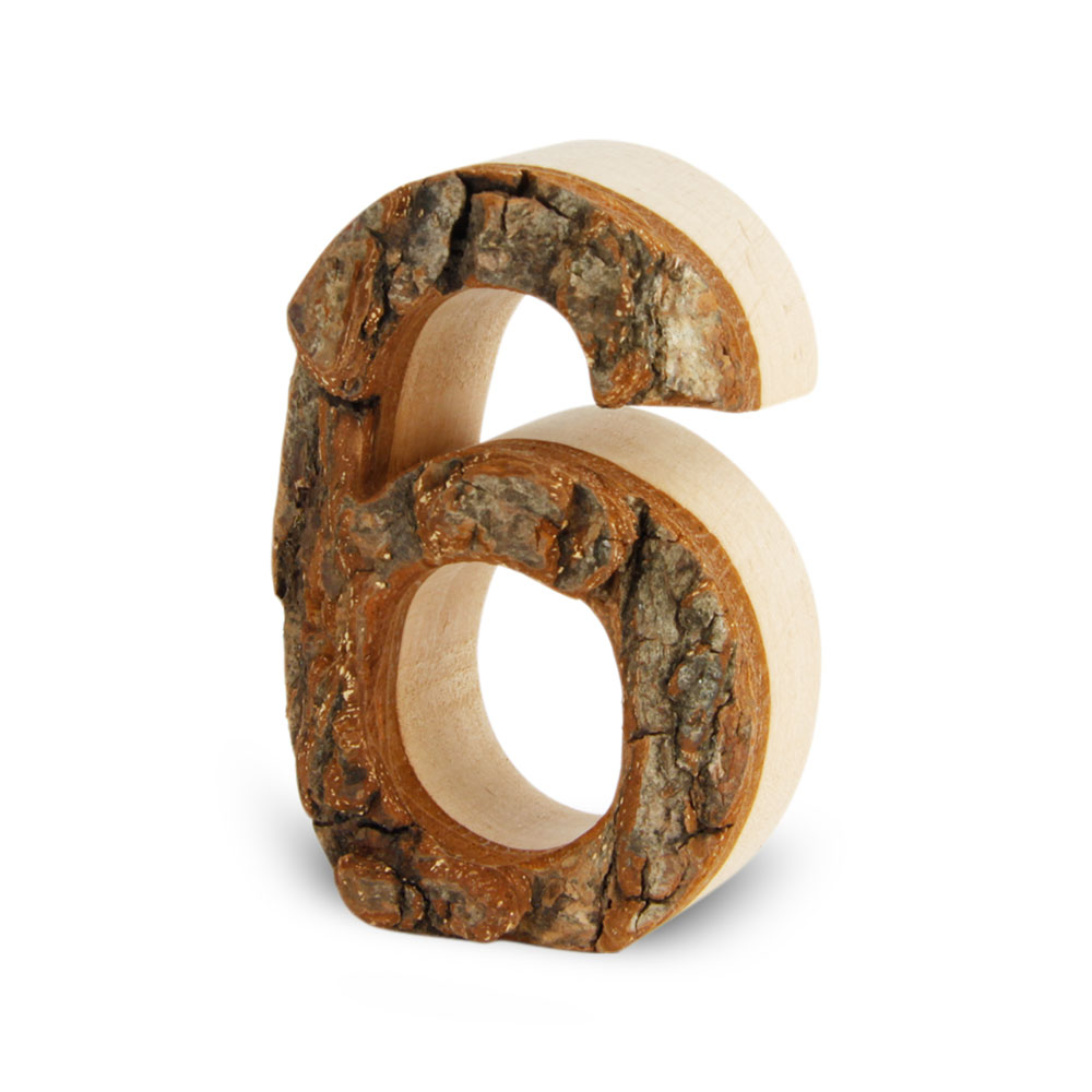 Holzzahl mit Rinde: 6