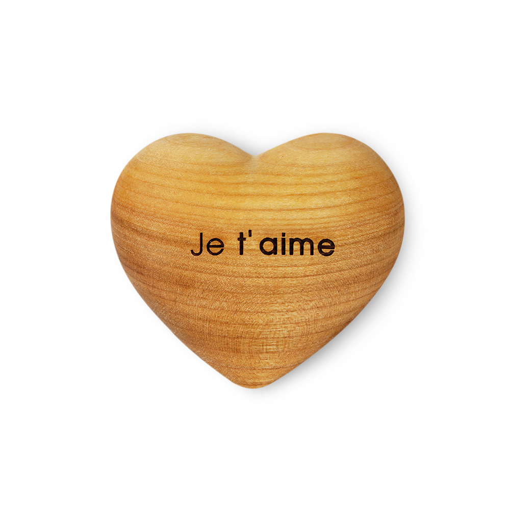 Herz symmetrisch Gr. 1: "Je t'aime"