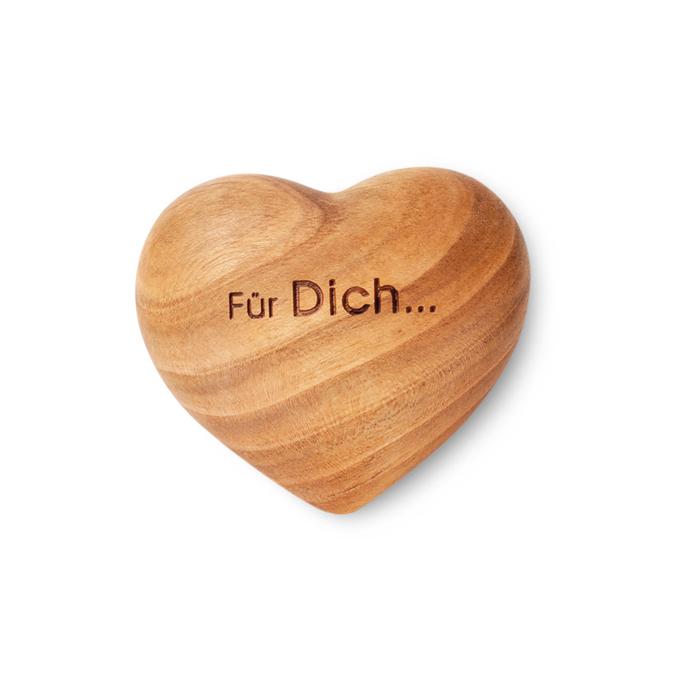 Herz symmetrisch Gr. 1: "Für Dich"