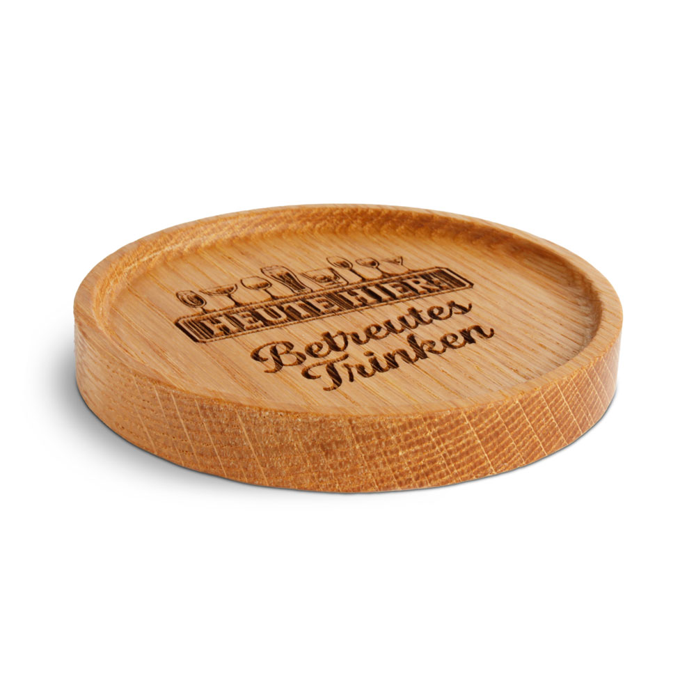 Untersetzer "HEUTE HIER: Betreutes Trinken"