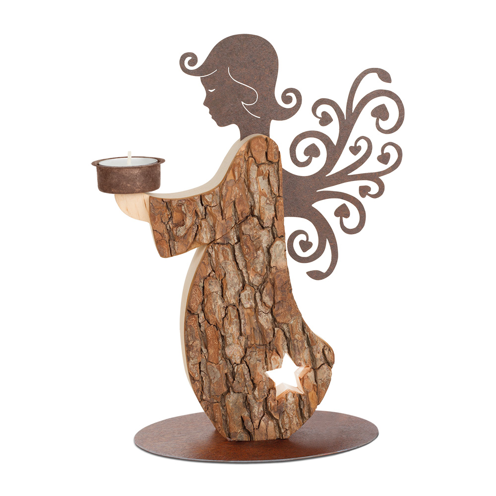 Ornament-Engel mit Teelicht