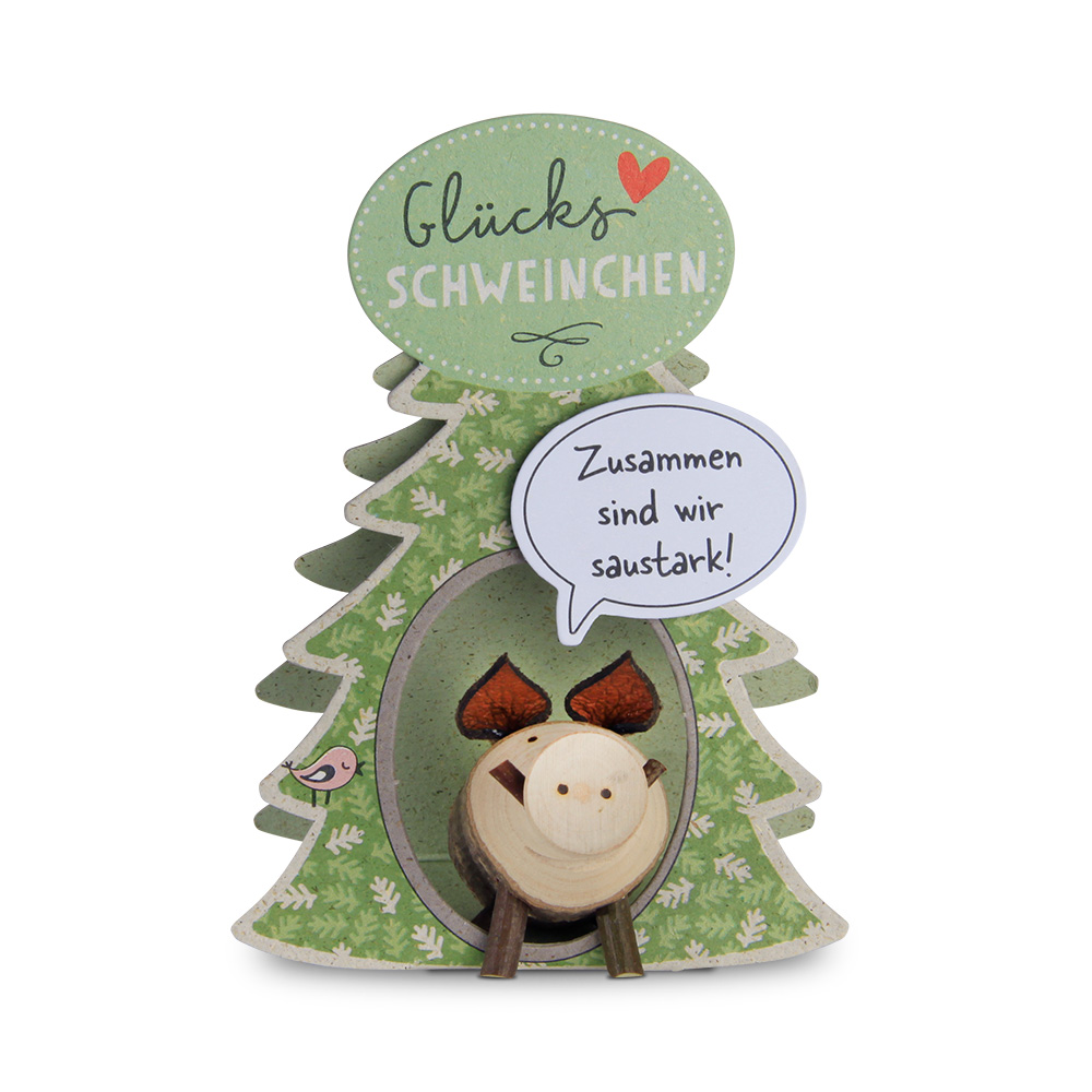 Glücksschweinchen Wildschweinchen: "Zusammen..."