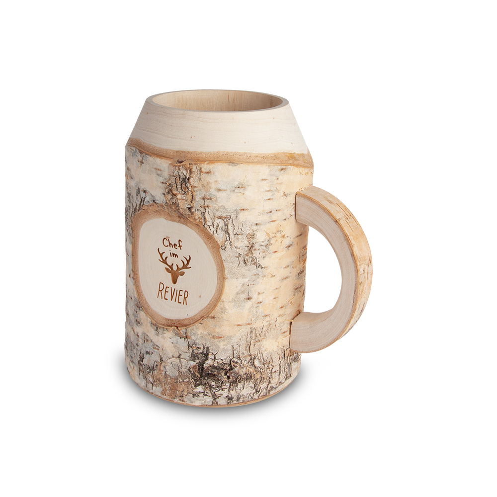 Bierkrug 0,3 ltr "Chef im Revier"