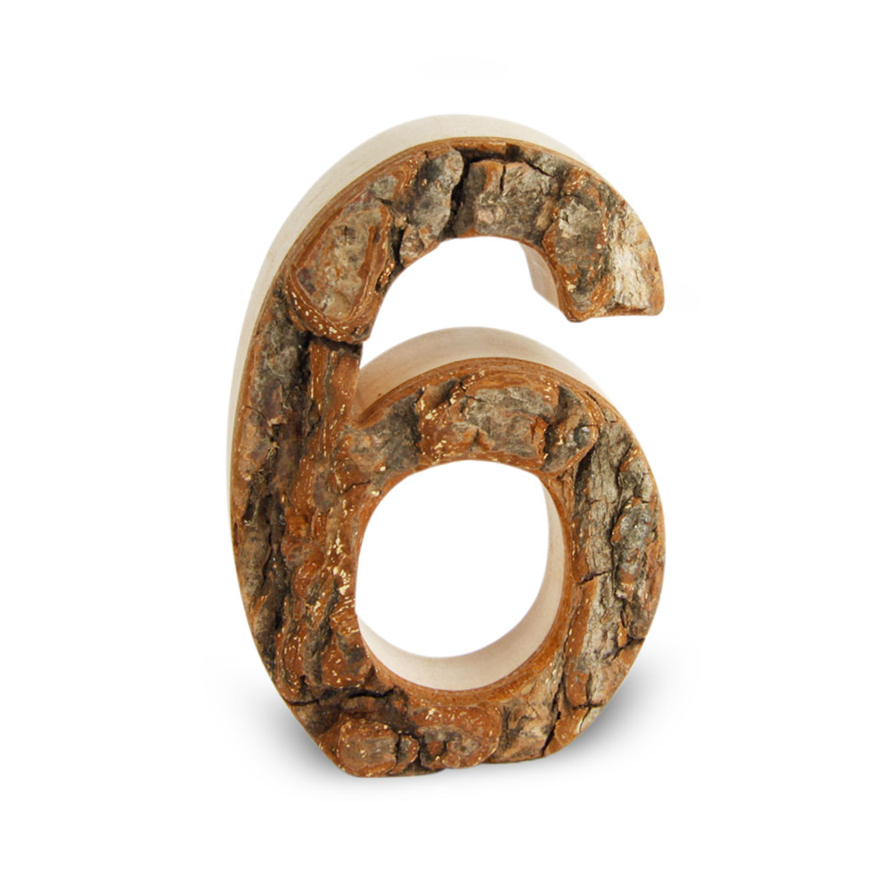 Holzzahl mit Rinde: 6