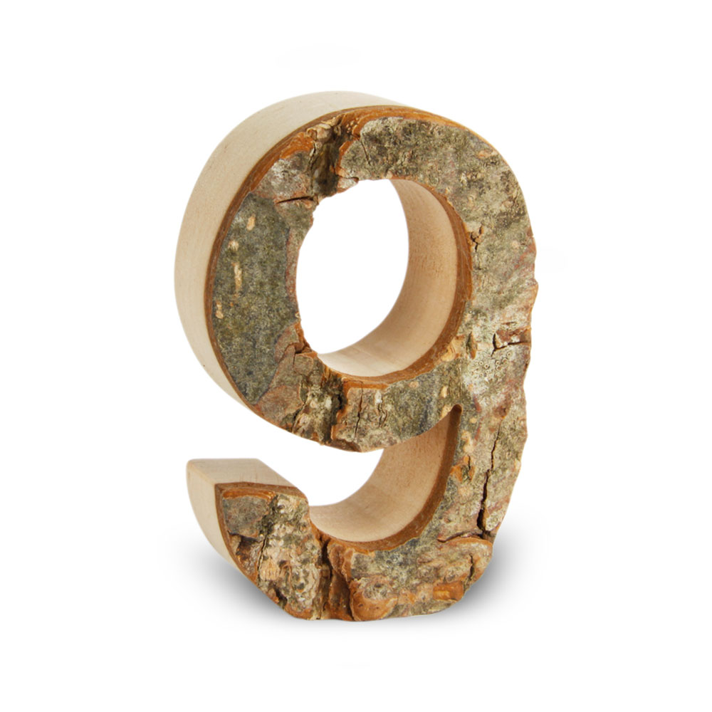 Holzzahl mit Rinde: 9