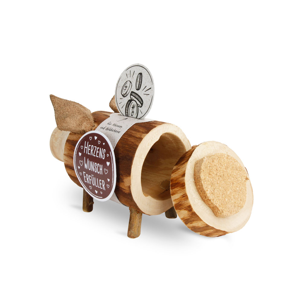 Sparschwein Rudi Gr. 0 ohne Rinde