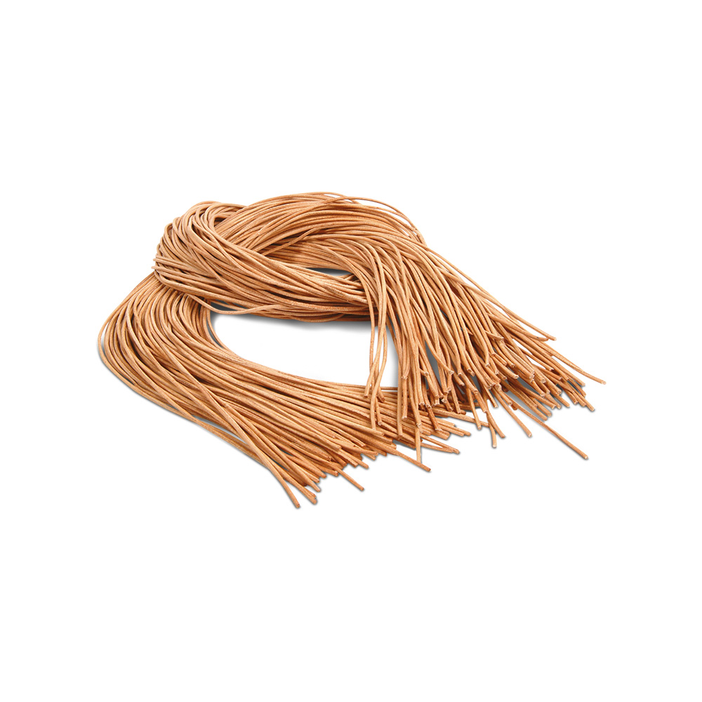 Lederband 1 mm / 100 cm natur