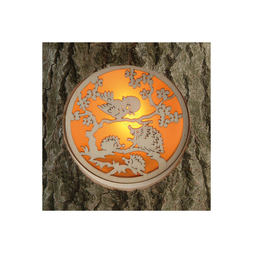 Stimmungsleuchter Gr. 2 mit 3 Jahresmotiven