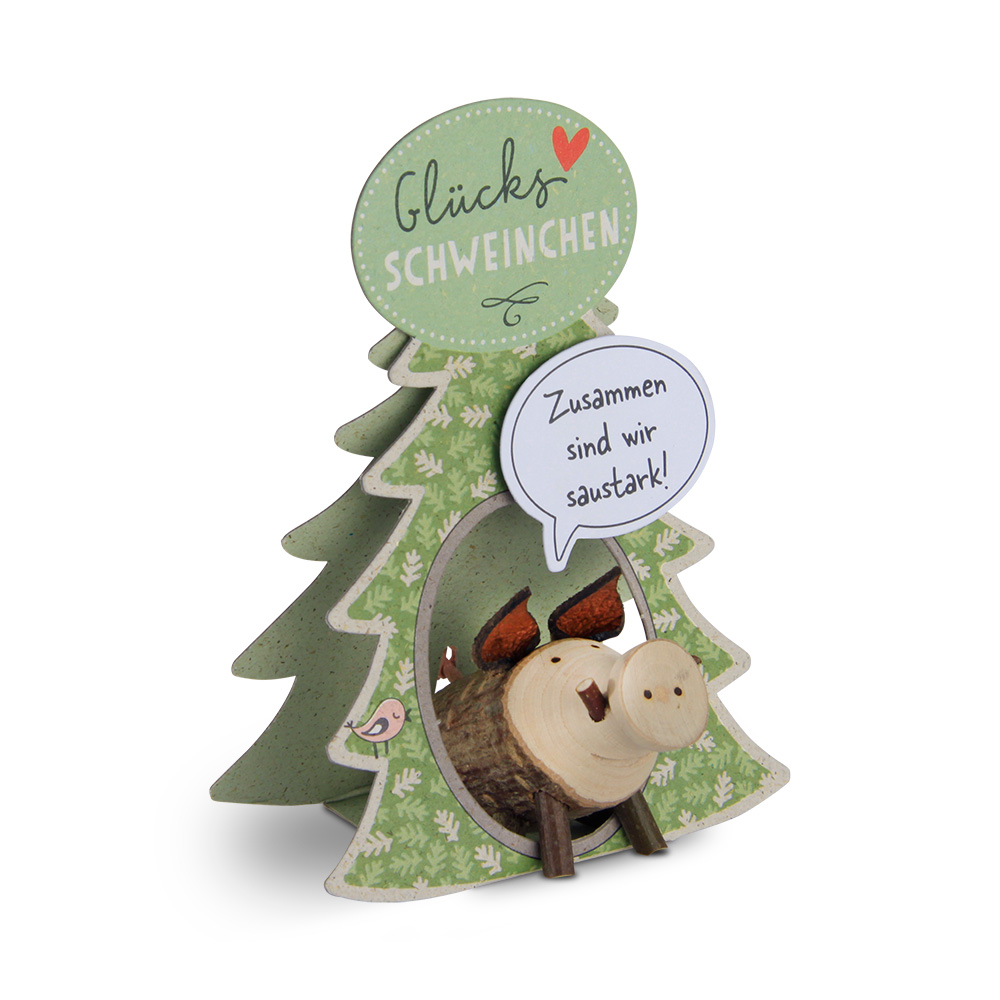 Glücksschweinchen Wildschweinchen: "Zusammen..."