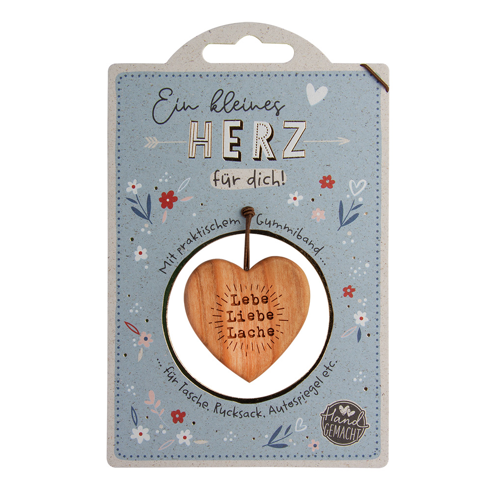 LovelyHearts - Herz aus Kirsche: "Lebe Liebe..."