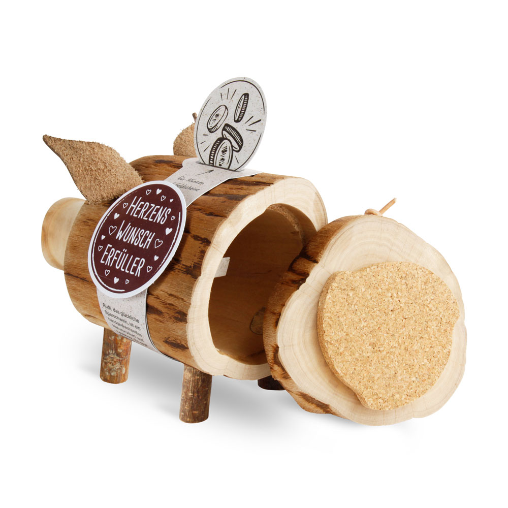 Sparschwein Rudi Gr. 2 ohne Rinde