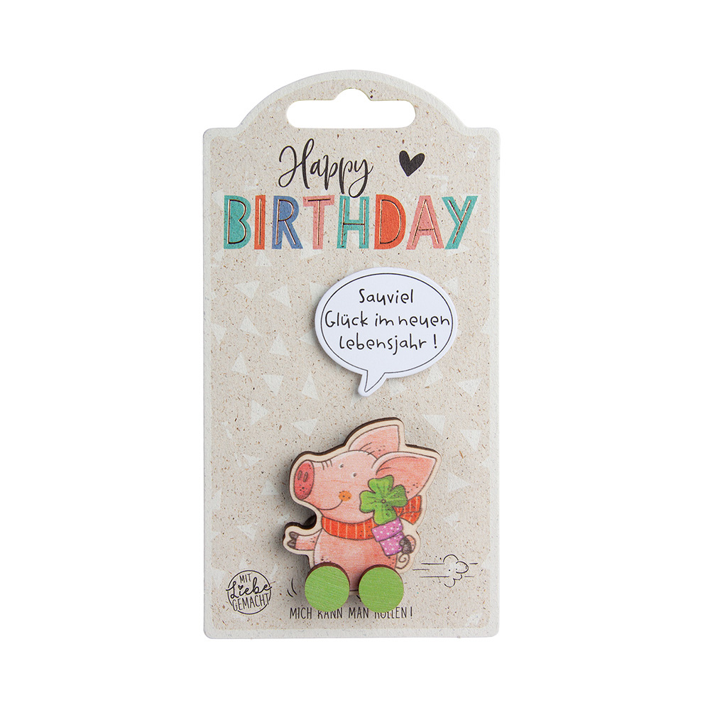 Rollies A - Happy...: Schwein "Sauviel Glück..."