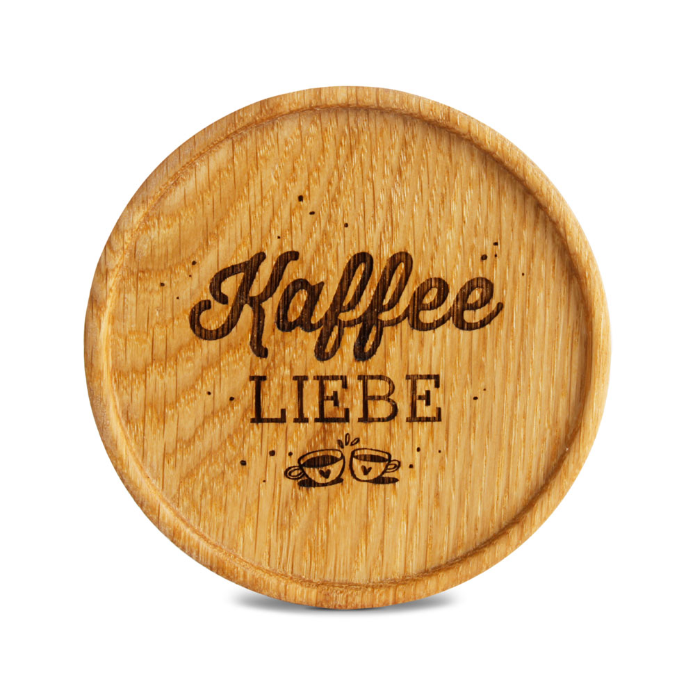 Untersetzer "Kaffee LIEBE"