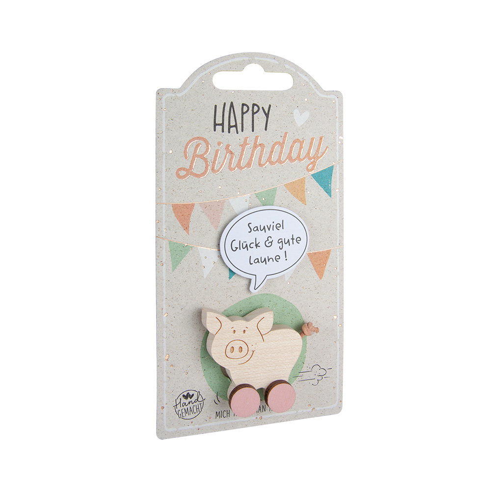 Rollies B - Happy...: Schwein "Sauviel Glück..."