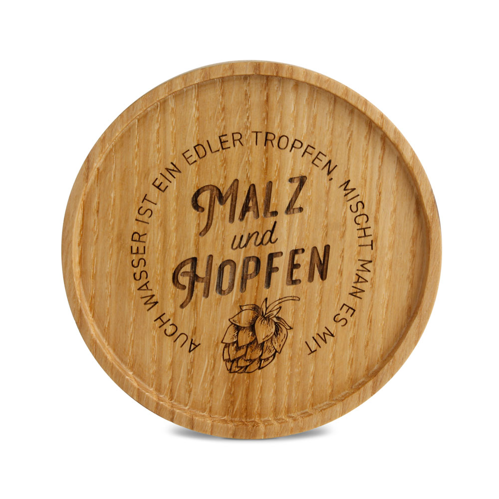 Untersetzer "Malz und Hopfen"