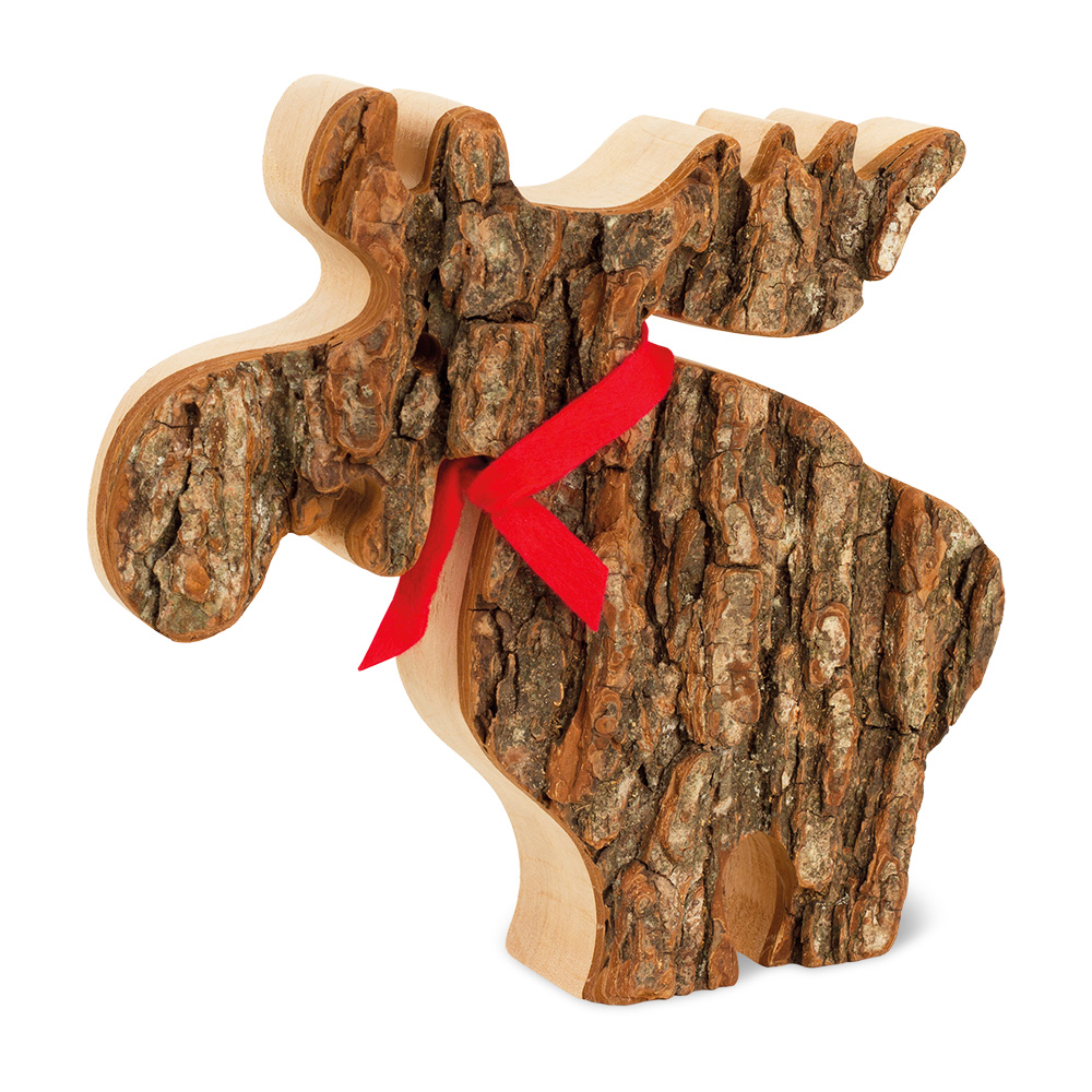 Rindenelch mit Schal Gr. 5